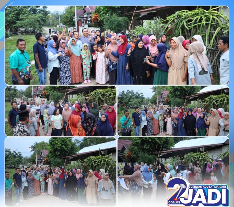 Emak-Emak Hadang Mobil Jumiwan Aguza: Sampaikan Doa dan Dukungan