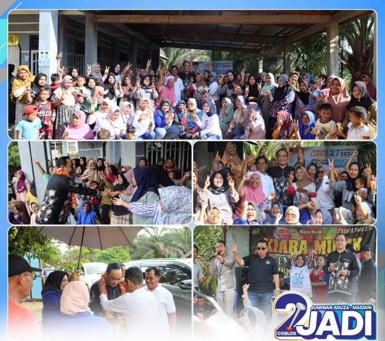 Jumiwan-Maidani Sosok Pemimpin Ideal, Warga Bukit Telago Pelepat Sepakat Untuk Menangkan JADI