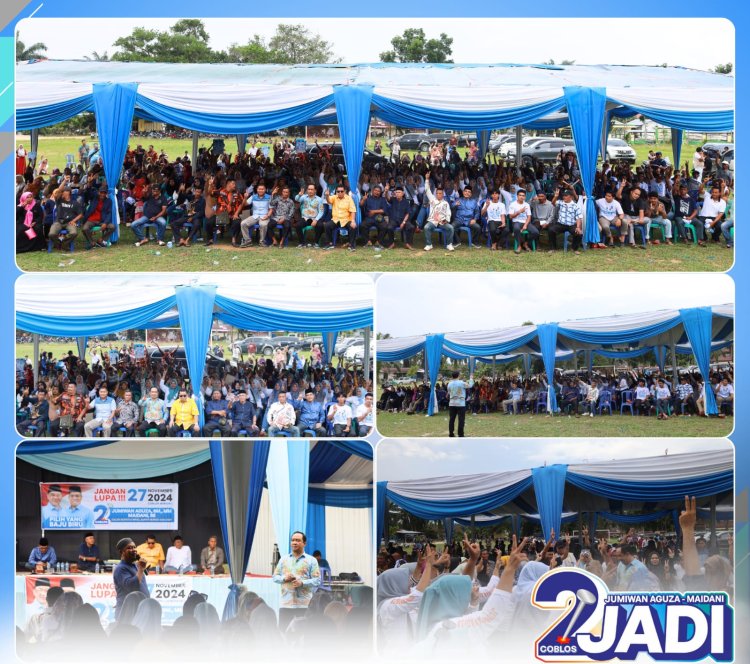 Ratusan Petani, Pekebun, dan Peternak Kuamang Kuning Siap Menangakan Jumiwan-Maidani