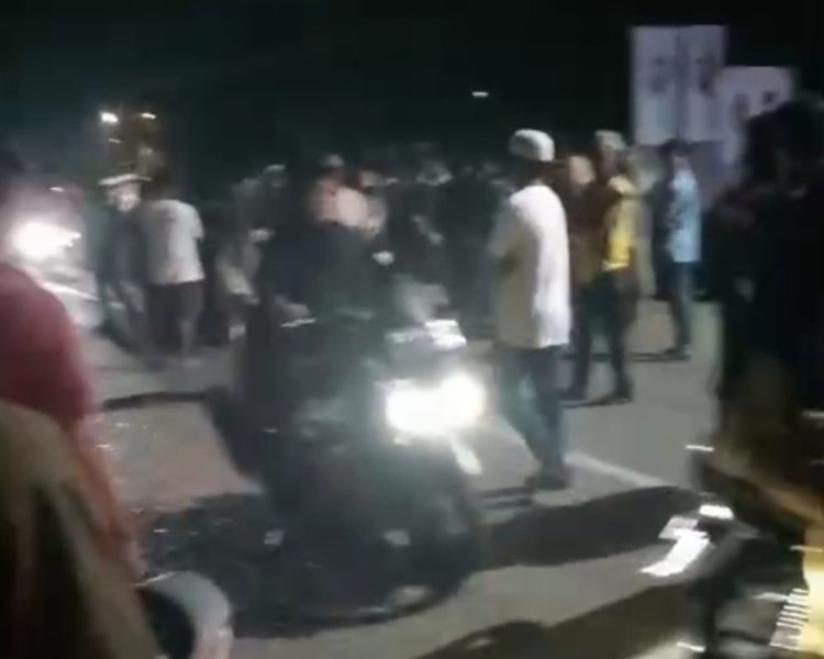 Ada Sweeping Warga di Sungai Arang, Pendukung Paslon 02 Terpaksa Pulang Lewat Jalan Hauling Batubara