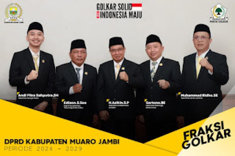 Golkar Mendominasi di Pemilihan AKD DPRD Muaro Jambi