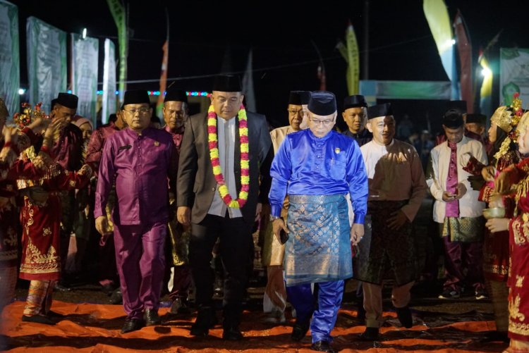Ketua DPRD Muaro Jambi Aidi Hatta Hadiri Pembukaan MTQ Ke- 53 Tingkat Kecamatan Kumpeh
