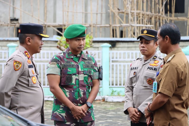 Usai Pemungutan Suara, Komandan KODIM 0416 Bute dan Kapolres Bungo Lakukan Patroli