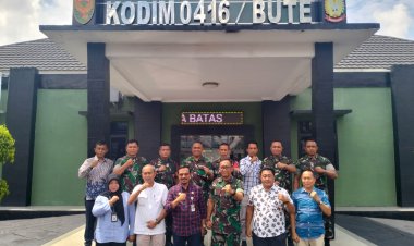 Dukung Ketahanan Pangan, Kodim 0416/Bute Terima Kunjungan Dirjen Hortikultura