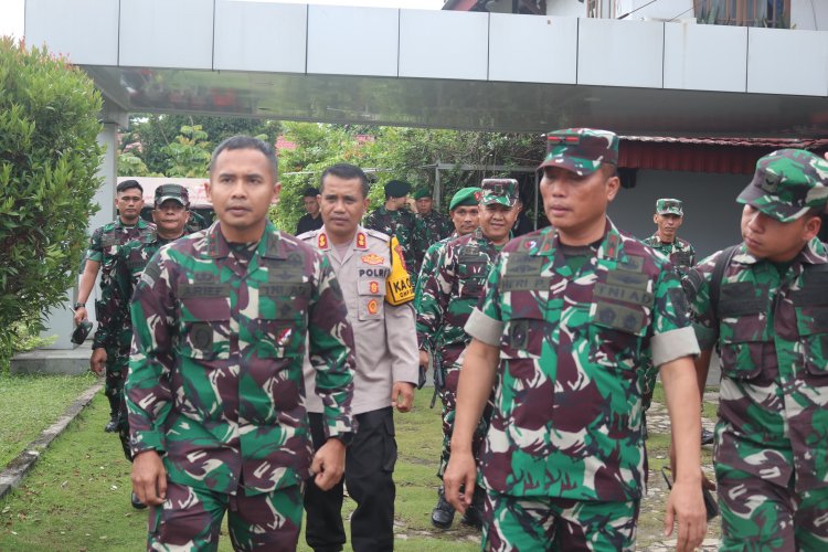 Danrem 042/Gapu Pastikan Sidang Pleno KPU Bungo Berjalan Lancar dan Aman