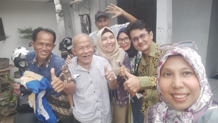 Temu Kangen Alumni Jambi Independen Bersama Sesepuh Media, Om AK Mahmud