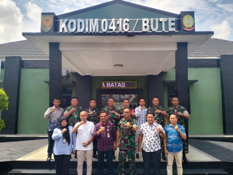 Dukung Ketahanan Pangan, Kodim 0416/Bute Terima Kunjungan Dirjen Hortikultura