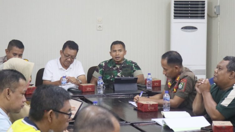 Hadiri Rakor, Dandim 0416/Bute Tegaskan Komitmen TNI Dukung Pemberantasan PETI di Bungo