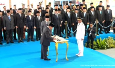 Sah! Presiden Prabowo Lantik Rachmat Hidayat-Rustam Effendi sebagai Walikota dan Wakil Walikota Lubuklinggau 2025-2030