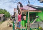 Satgas TMMD Kodim 0416/Bute Tingkatkan Kualitas Hunian Warga Tebo