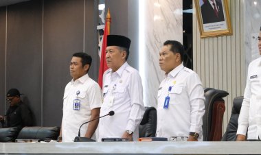 Wagub Sani Ikuti Peluncuran Indikator Indeks Pencegahan Korupsi Daerah MCP Tahun 2025 Secara Virtual
