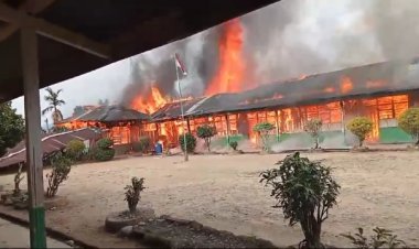 SD Swasta PT SMA Limbur Ludes Terbakar