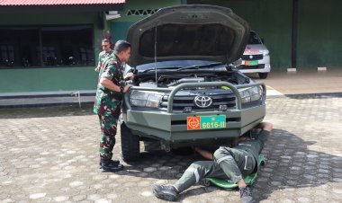 Tim Teknis Denpal Lakukan Pengecekan Ranmil Kodim 0416/Bute
