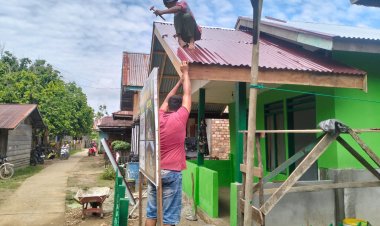 Satgas TMMD Kodim 0416/Bute Tingkatkan Kualitas Hunian Warga Tebo