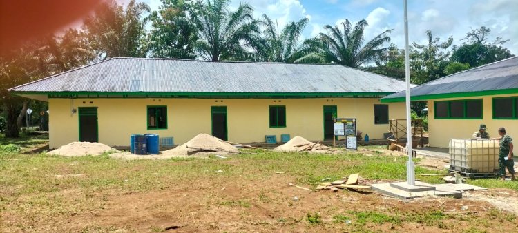 Begini Kisah Madrasah Ibtidaiyah Nurul Falah Jadi Sasaran Satgas TMMD 123 Kodim Bute