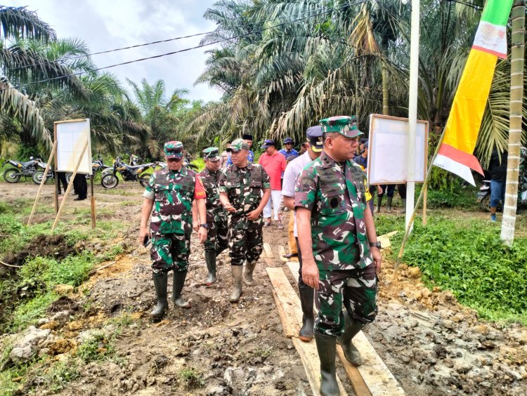 Wasev TMMD Kunker ke Tebo Ulu, Evaluasi TMMD 123 Kodim Bute