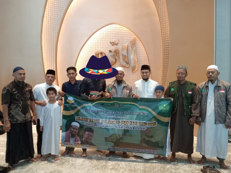 JY Memeluk Islam Melalui Muallaf Centre Provinsi Jambi