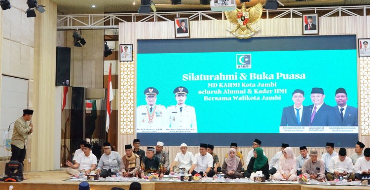 KAHMI Kota Jambi Gelar Silaturahmi dan Buka Puasa Bersama Walikota Jambi