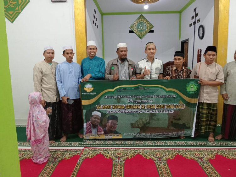 Andi Setiawan Resmi Masuk Islam, Dideklarasikan di Masjid Nurul Ikhlas Citraland