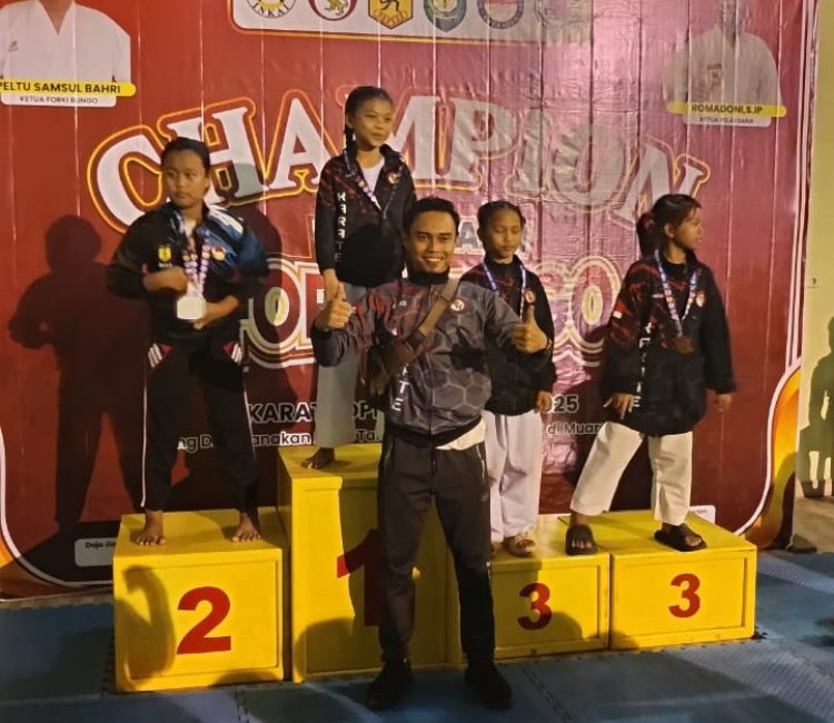 Lemkari Bungo Sapu Bersih Medali di Kejurda FORKI 2025, Siap Tembus Kejurnas