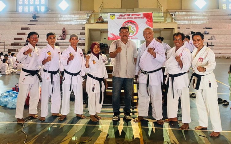 UKT Lemkari Bungo Diikuti 96 Karateka, Ketua Pengprov Jambi Turut Hadir