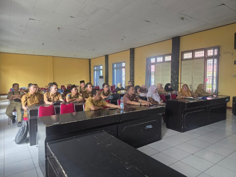 Klarifikasi Dugaan Jual Beli Jabatan, Kadisdik Bungo Kumpulkan Seluruh Kepala Sekolah yang Baru Dilantik