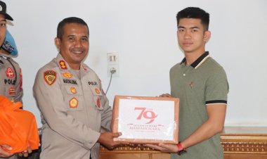 Anjangsana Hari Bhayangkara ke-79, Polres Bungo Kunjungi Warakawuri dan Purnawirawan Polri