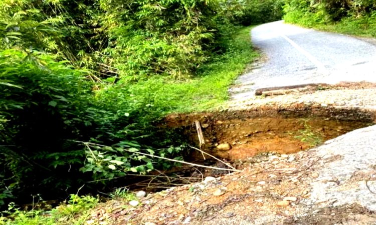 Ruas Jalan ke Senamat Ulu Longsor Parah, Warga Minta Percepatan Perbaikan
