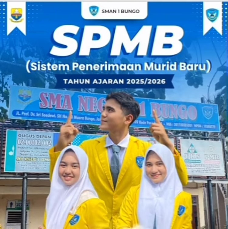 SMA Negeri 1 Bungo Umumkan Hasil Seleksi SPMB Online Tahun Pelajaran 2025/2026, Cek Disini