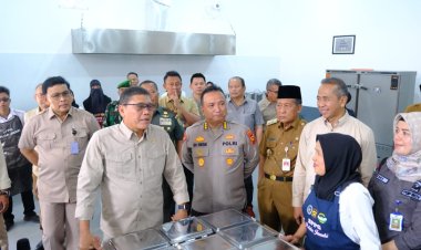 Wagub Sani Dampingi Kunker Kepala KSP Tinjau SPPG