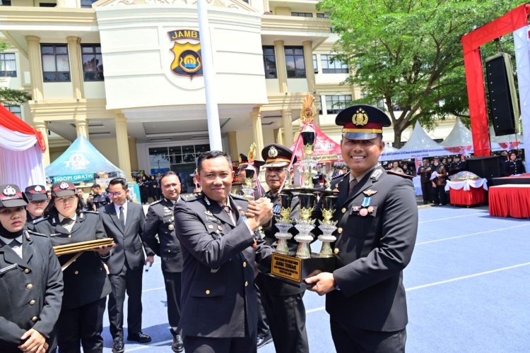 Kapolsek Pelepat Ilir Bungo Raih Juara Terbaik Lomba Pekarangan Pangan Bergizi Tingkat Polda Jambi