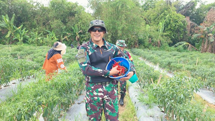 Dandim Pungky: Prajurit TNI Siap Dampingi Petani Wujudkan Swasembada Pangan