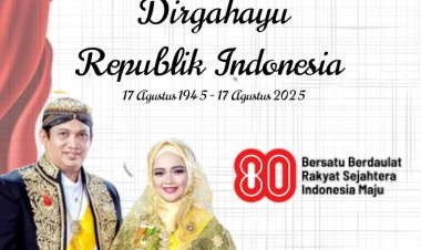 UCAPAN DIRGAHAYU REPUBLIK INDONESIA KE 80
