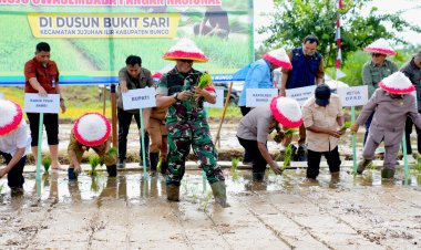 Dandim 0416/Bute: Babinsa Siap Dampingi Petani Wujudkan Swasembada Pangan