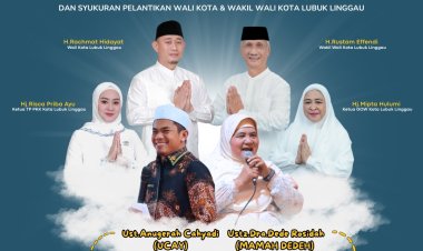 Wali Kota dan Wakil Wali Kota Lubuklinggau Gelar Tabligh Akbar Dua Hari, Hadirkan Mamah Dedeh dan Ustaz Anugerah Cahyadi
