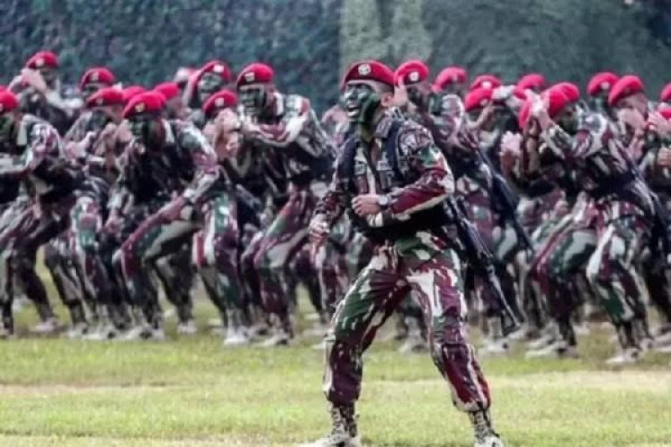 Komandan Jenderal Koppasus, Kopasgat dan Marinir Naik Bintang Tiga