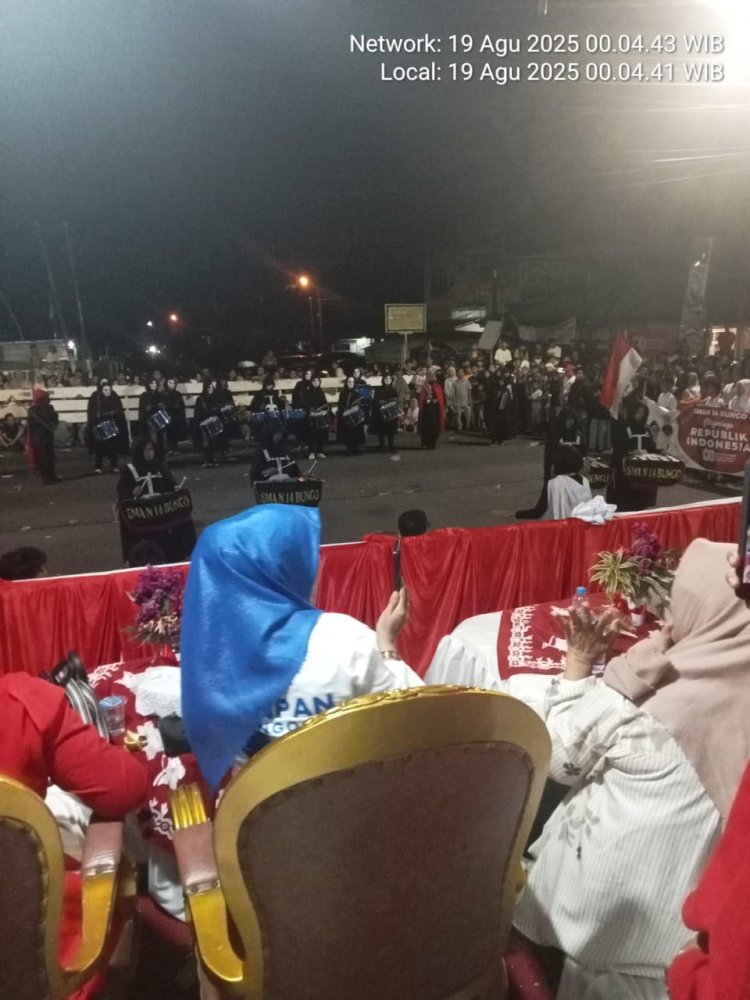 Rekor! Pawai HUT RI di Bungo Berlangsung Hingga Larut Malam, Warga Keluhkan....