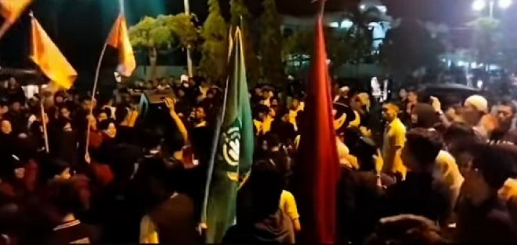 Ratusan Mahasiswa Gelar Aksi Damai di Depan Mapolres Bungo, Tuntut Keadilan untuk Affan Kurniawan