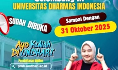 Undhari Buka PMB Gelombang III Hingga 31 Oktober, Kesempatan Emas Anda Bisa Kuliah!