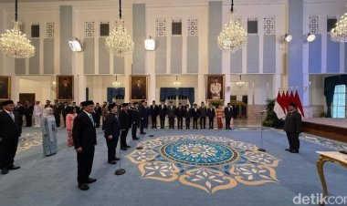Daftar Nama Menteri Kabinet Prabowo-Gibran Usai Pelantikan Hari Ini
