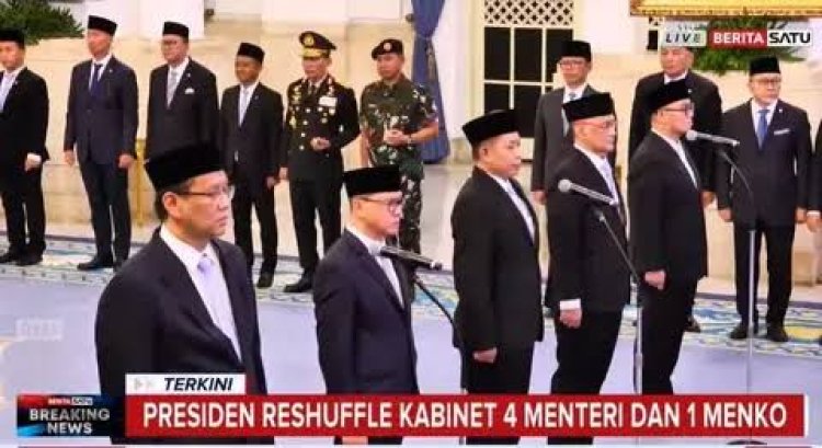 Kabinet Merah Putih: 5 Menteri Diganti, Sri Mulyani Tergeser, Netizen: Kasihan Sih, Sudah Dijarah di Resuffle...