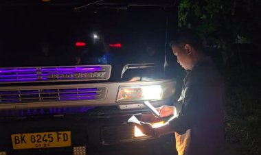 Terkait Alat Berat Milik H, Polisi Pantau Aktivitas Steking Lahan di Bungo, AKBP Natalena: Anggota Bhabin Diminta Pengecekan Rutin