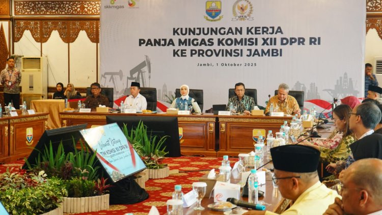 Gubernur Al Haris Terima Kunker Panja Migas Komisi XII DPR RI