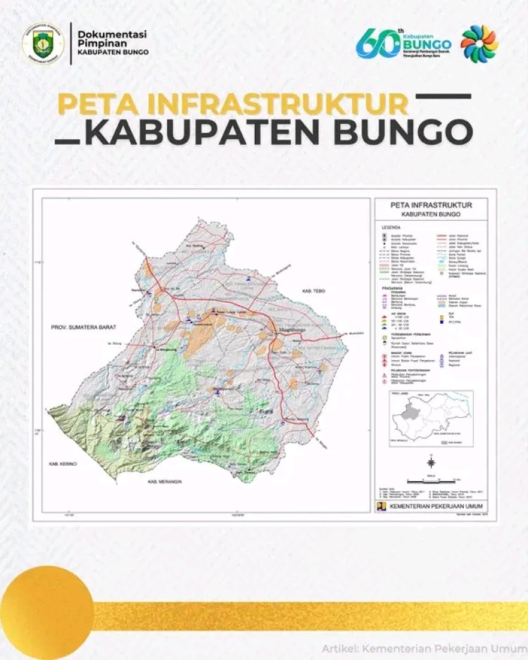 Dirgahayu Kabupaten Bungo ke-60 Bersinergi Bangun Daerah Menuju Bungo Baru