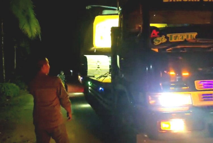 Malam Mencekam di Bungo, Kapolres Cek Alat Berat Diduga Bakal Digunakan PETI