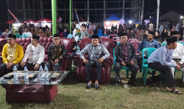 Anggota DPRD Muaro Jambi Hadiri Pembukaan MTQ Desa Pulau Mentaro