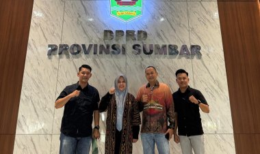 Politisi Gerindra Muaro Jambi Ade Erma Suryani Lakukan Kunjungan Kerja ke DPRD Sumbar