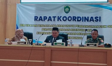 Wabup Bungo Buka Rakor Pendataan Aset Desa untuk Koperasi Merah Putih