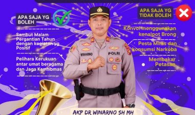 Sambut Tahun Baru 2026, Kapolsek Pelepat Ilir Imbau Warga Rayakan dengan Aman dan Bermakna
