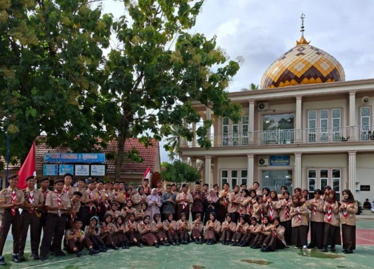 Teguhkan Dasa Darma: 75 Siswa SMAN 1 Bungo Resmi Dilantik ke Tingkat Pramuka Laksana